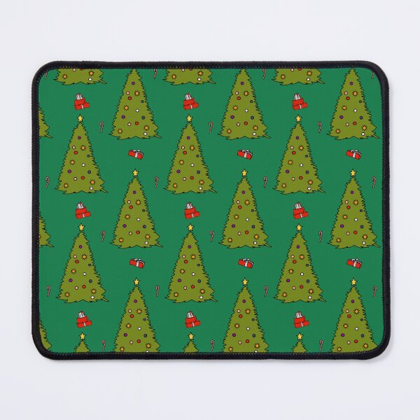 Item preview, Green Christmas Tree on Green Pattern designed and sold by ellenhenry.