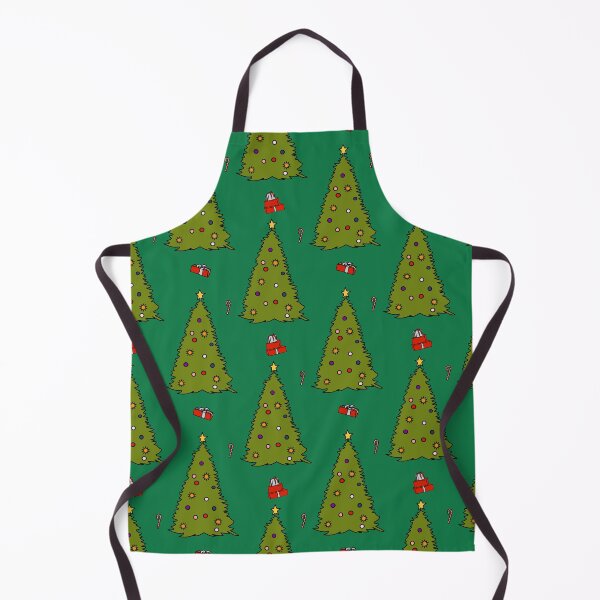 Item preview, Green Christmas Tree on Green Pattern designed and sold by ellenhenry.