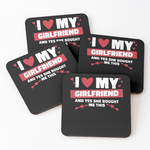 Item preview, I Love My Girlfriend Shirt I Heart My Girlfriend Boyfriend Valentine Gift designed and sold by Countrysmart.