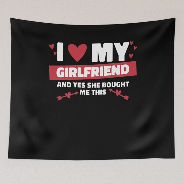 Item preview, I Love My Girlfriend Shirt I Heart My Girlfriend Boyfriend Valentine Gift designed and sold by Countrysmart.