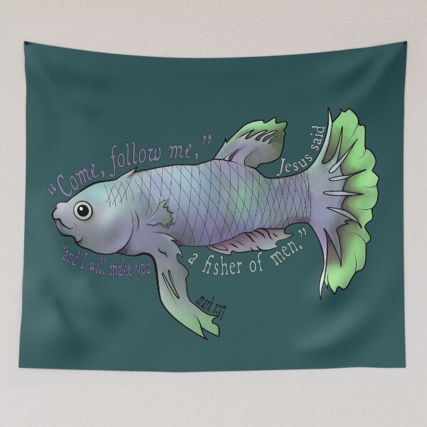 Item preview, Fishers of Men (Mark 1:17) designed and sold by PfingerPaint.