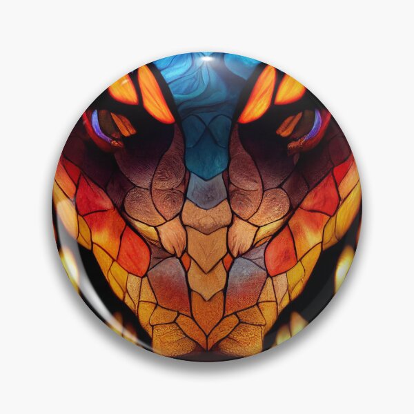 Item preview, Stained Glass Dragon designed and sold by MrVPhotography.