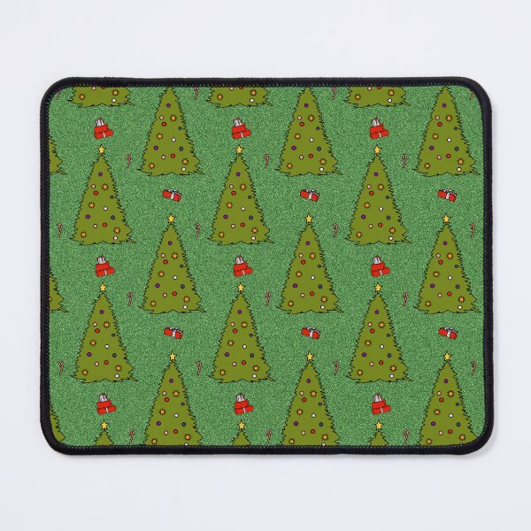 Item preview, Green Christmas Tree on Green Sparkle Effect Pattern designed and sold by ellenhenry.