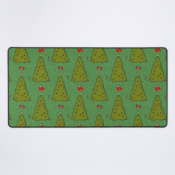 Item preview, Green Christmas Tree on Green Sparkle Effect Pattern designed and sold by ellenhenry.