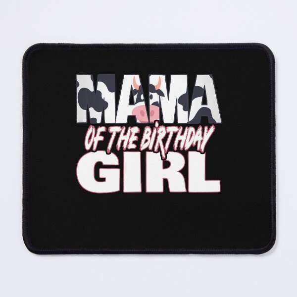 Item preview, Mama Of The Birthday Girl Cow Family Cow Farm Loving Cow Gift designed and sold by Countrysmart.