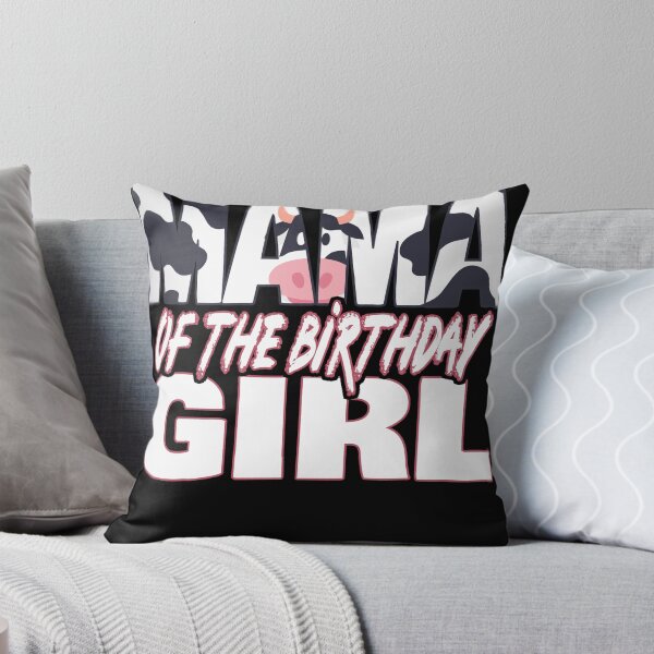 Item preview, Mama Of The Birthday Girl Cow Family Cow Farm Loving Cow Gift designed and sold by Countrysmart.