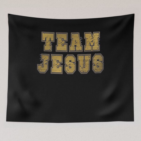 Item preview, Team Jesus Retro Grunge Religious Christian Believer Faith Christ Funny designed and sold by Countrysmart.