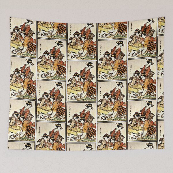 Item preview, Japanese Women Playing Go, Circa 1811 | Go | Igo | Baduk | Weiqi designed and sold by DastardLee.