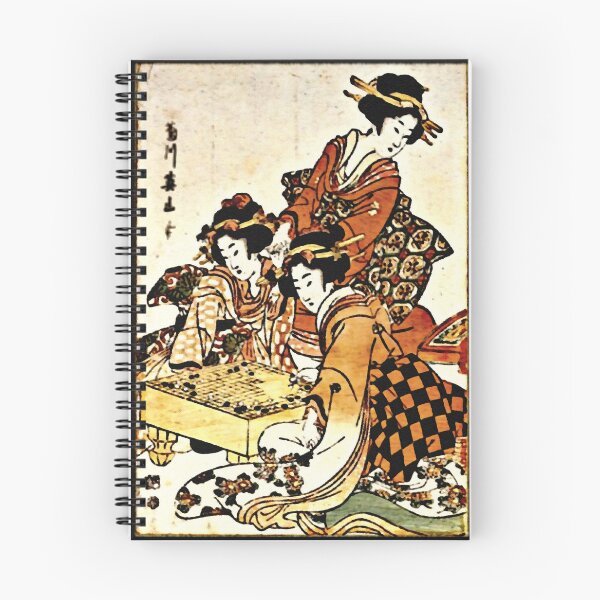 Item preview, Japanese Women Playing Go, Circa 1811 | Go | Igo | Baduk | Weiqi designed and sold by DastardLee.