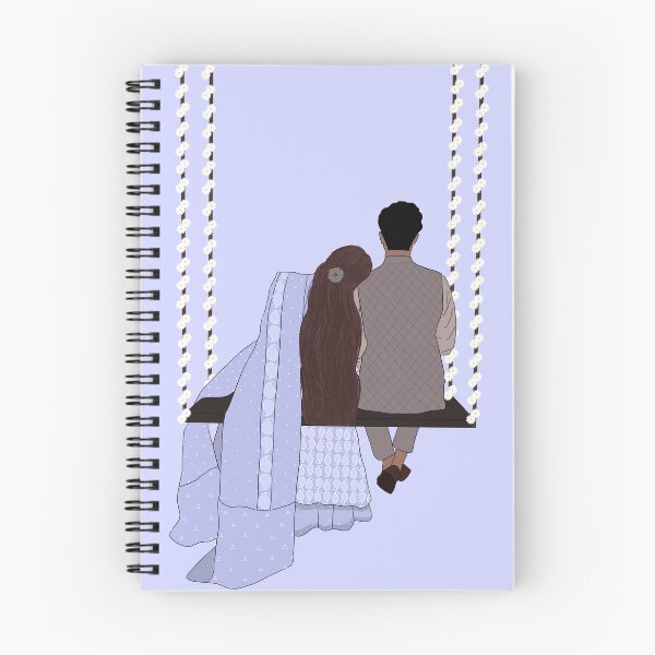 Item preview, Desi Couple on a swing designed and sold by mahumdesigns.