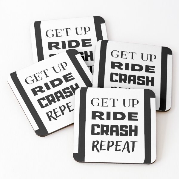 Item preview, Get Up, Ride, Crash, REPEAT! designed and sold by MTB  ElitE.