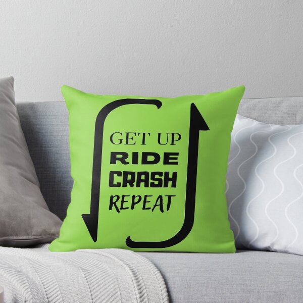 Item preview, Get Up, Ride, Crash, REPEAT! designed and sold by MTB  ElitE.