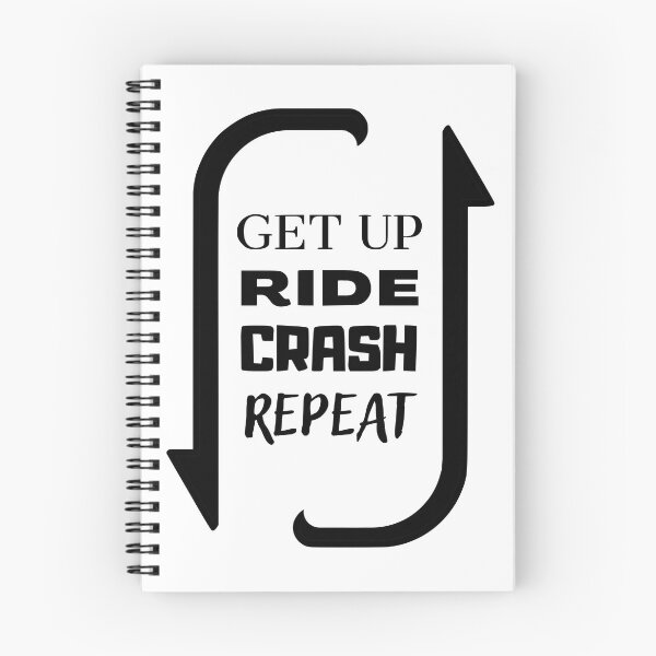 Item preview, Get Up, Ride, Crash, REPEAT! designed and sold by MTB  ElitE.