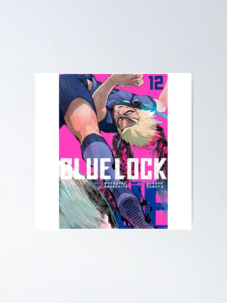 Blue Lock Football Anime' Poster, picture, metal print, paint by