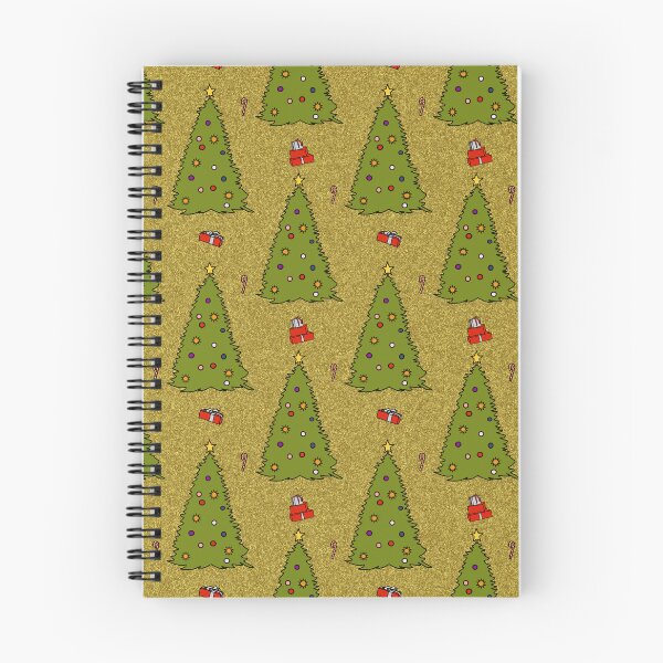 Item preview, Green Christmas Tree on Gold Color Pattern designed and sold by ellenhenry.
