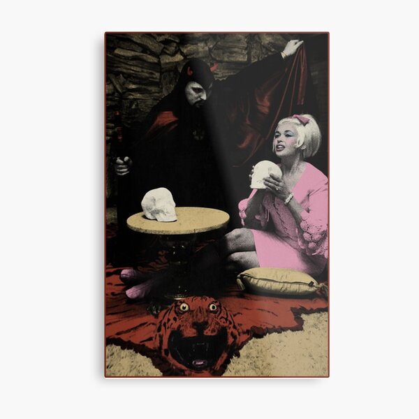 Anton LaVey & Jayne Mansfield Metal Print