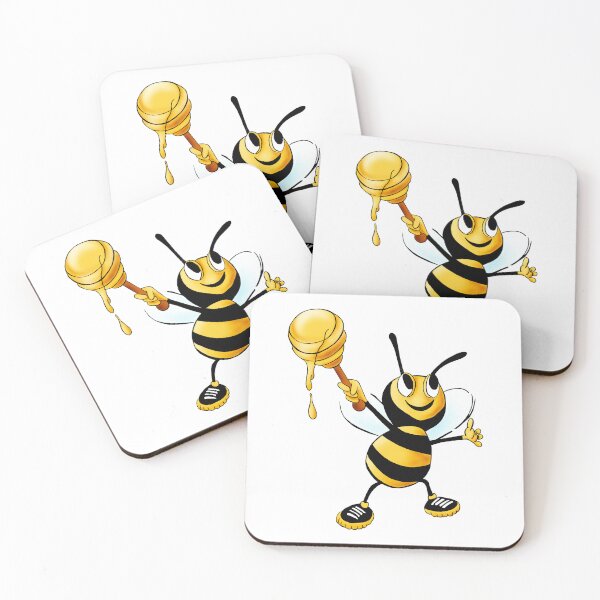 Item preview, Honey Bee Cartoon Design designed and sold by Thonja.