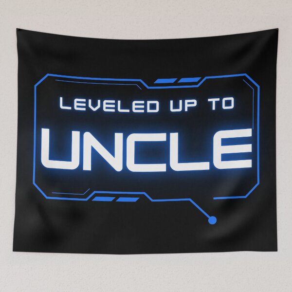 Item preview, Leveled Up To Uncle designed and sold by TrendyTribe.