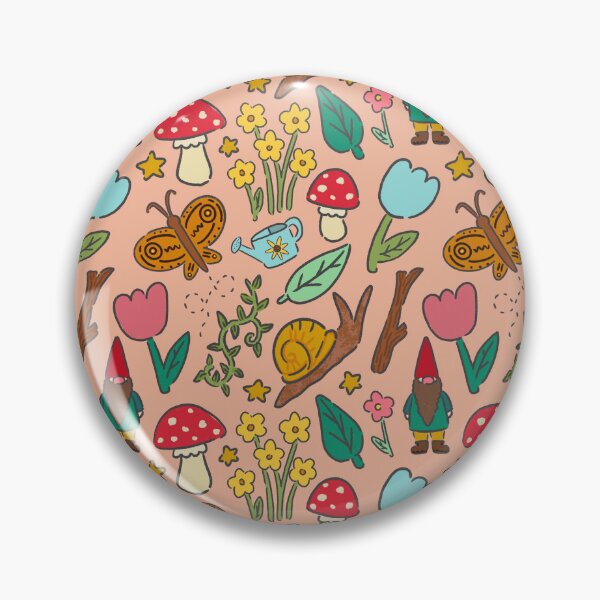 Item preview, Cotttagecore Garden Pattern designed and sold by PerpetualPanic.