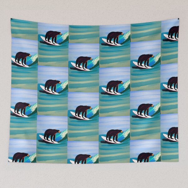 Item preview, Surfing Bear designed and sold by OlympicsMerch.