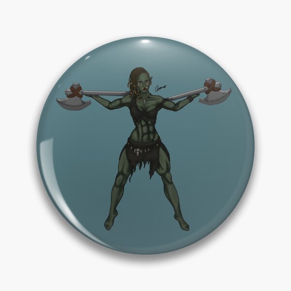 Item preview, Pinup Orc designed and sold by DreamRai.