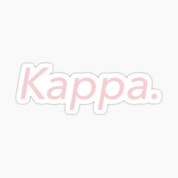 Kappa. Sticker