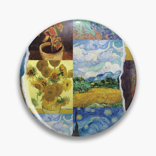 Item preview, Vintage Vincent Van Gogh Collage designed and sold by BossyCatHome.