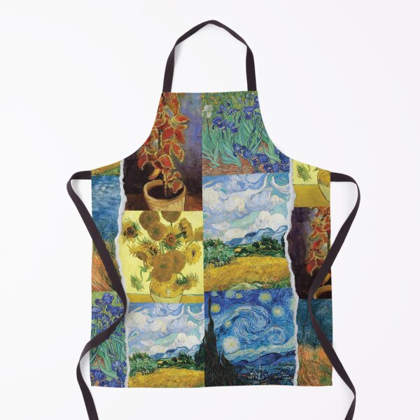 Item preview, Vintage Vincent Van Gogh Collage designed and sold by BossyCatHome.