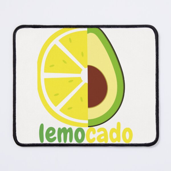 Item preview, lemocado pun designed and sold by MYWMC.