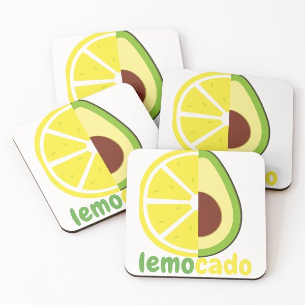 Item preview, lemocado pun designed and sold by MYWMC.