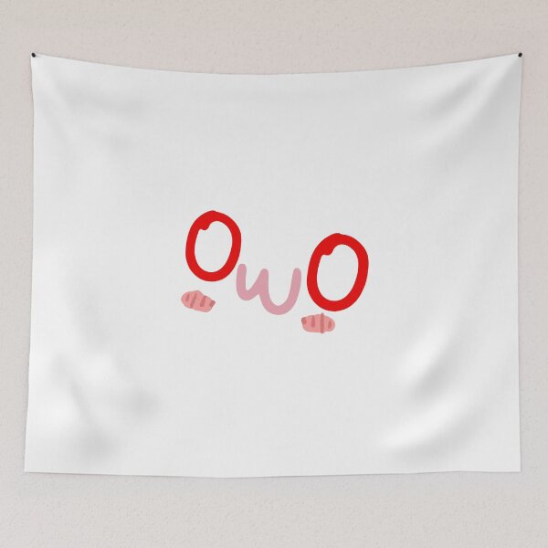 Item preview, Cute Red OwO designed and sold by CorneliusTul.