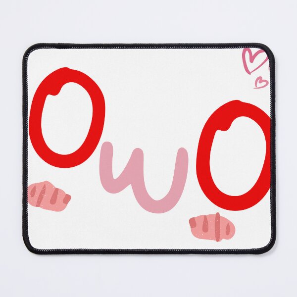 Item preview, Cute Red OwO designed and sold by CorneliusTul.
