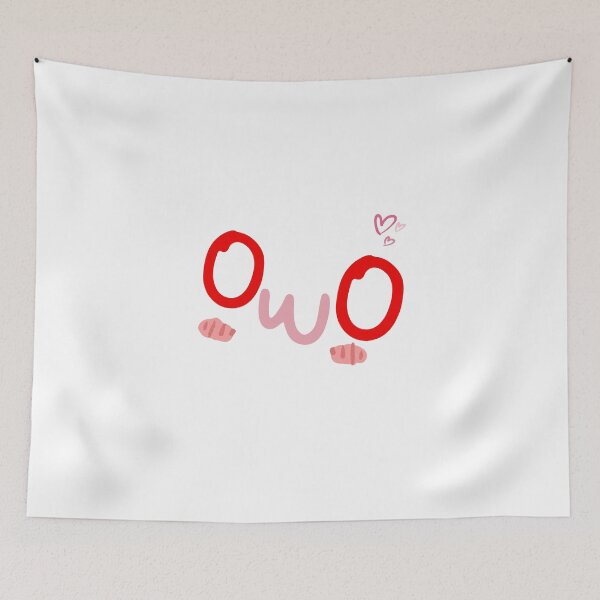 Item preview, Cute Red OwO designed and sold by CorneliusTul.