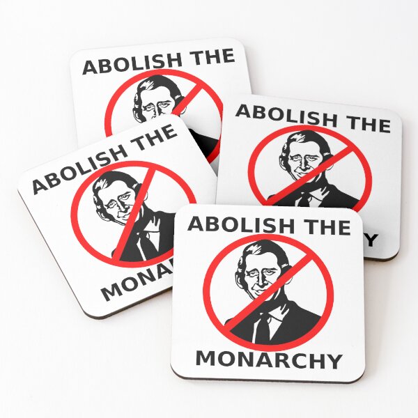 Item preview, Abolish the Monarchy - King Charles III designed and sold by ResistNormality.
