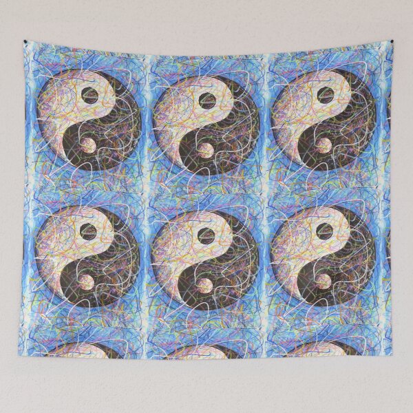 Item preview, Happy Little Yin Yang Logo designed and sold by Kitslam Art.