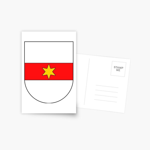 Bolzano Coat of Arms, Italy Postcard