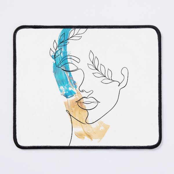 Item preview, Digital Art Minimal painted woman designed and sold by lunadiel.