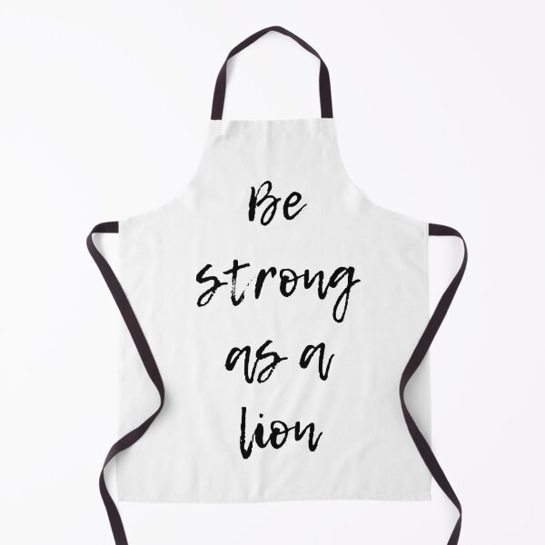 Item preview, be strong as a lion designed and sold by DoraHappy.