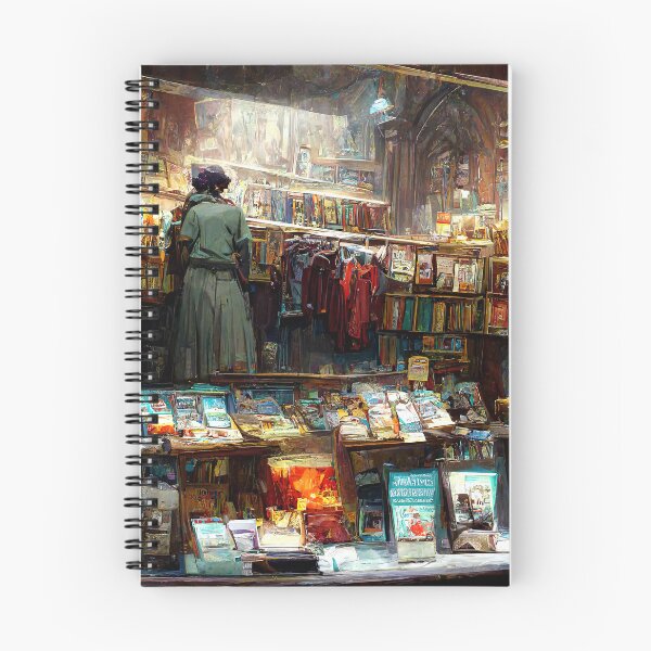 Item preview, art bookstore designed and sold by AICustomArt ⭐⭐⭐⭐⭐.