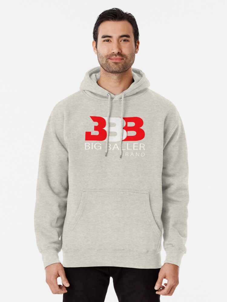 big baller brand white hoodie