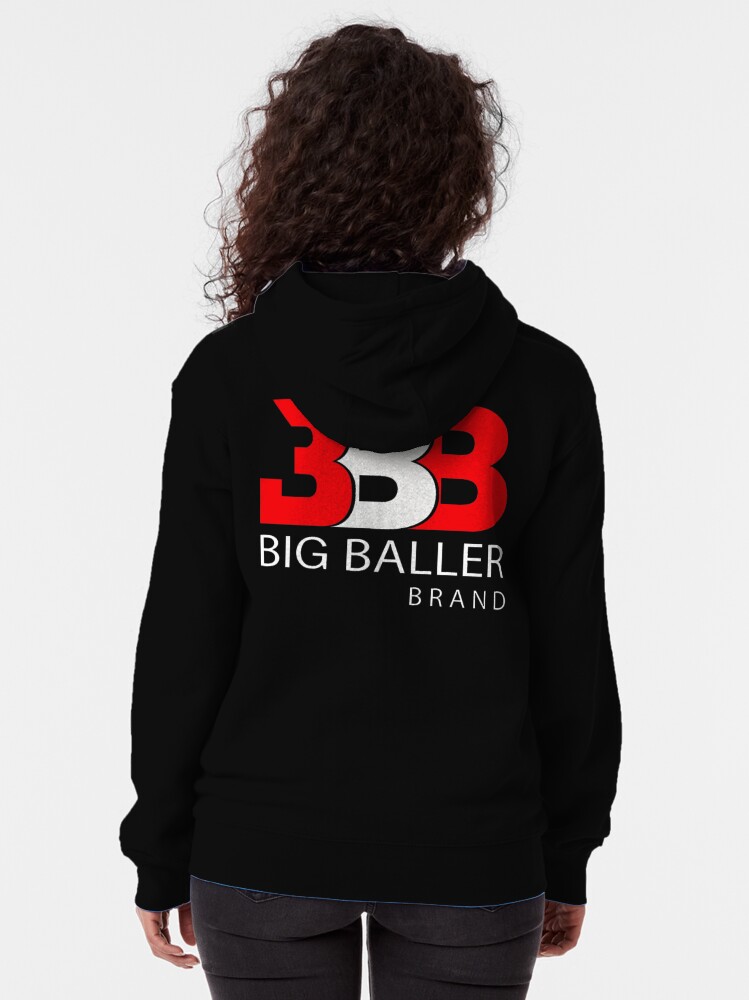 big baller brand white hoodie