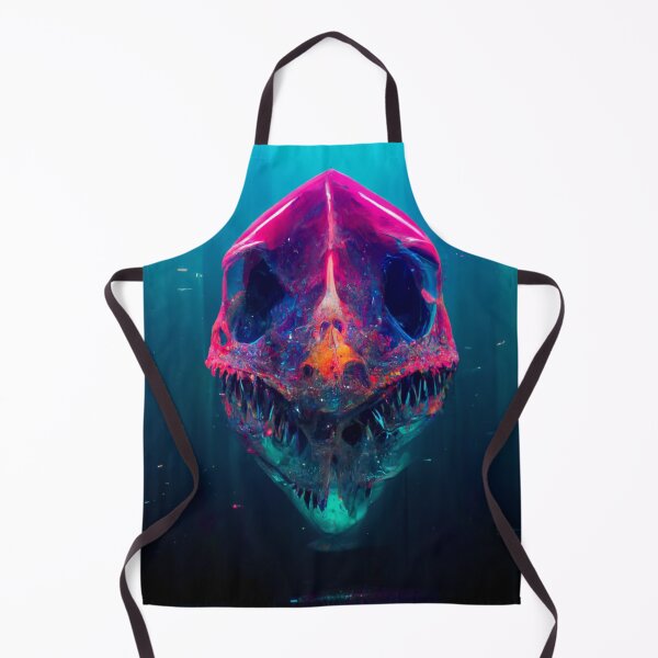 Item preview, Strange neon Skull with background. designed and sold by Sr-vinnce.