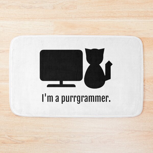 Item preview, I'm a purrgrammer cat designed and sold by ROFIN.