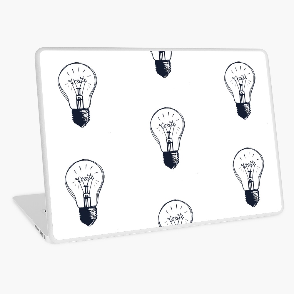 Item preview, Laptop Skin designed and sold by alwaysthewriter.