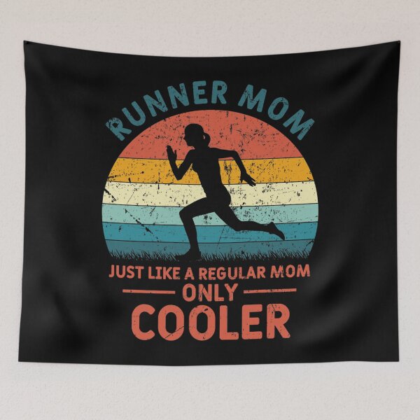 Item preview, Womens Runner Mom Funny Marathon Running Jogging Mother's Day designed and sold by teeminghearing4.