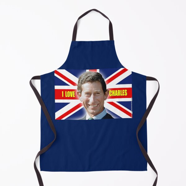 Item preview, HRH Prince Charles 'I Love Charles' on the Union Jack Flag of United Kingdom - Pro Photo. designed and sold by Picturestation.
