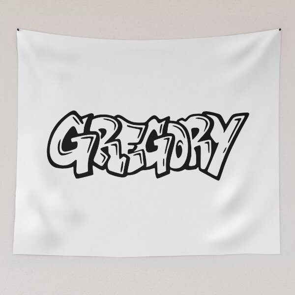 Item preview, Gregory - Graffiti Name Design designed and sold by NameThatShirt.