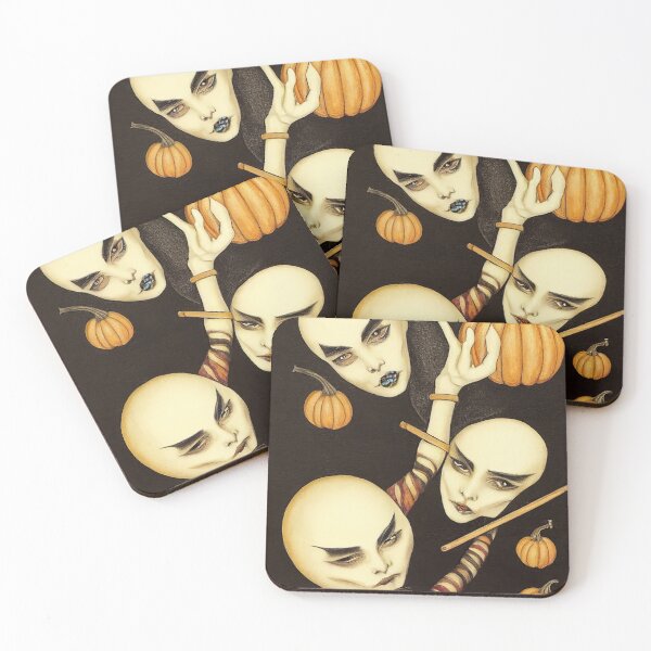 Item preview, Witches and pumpkins designed and sold by mrlongfield.