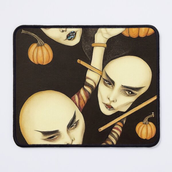 Item preview, Witches and pumpkins designed and sold by mrlongfield.
