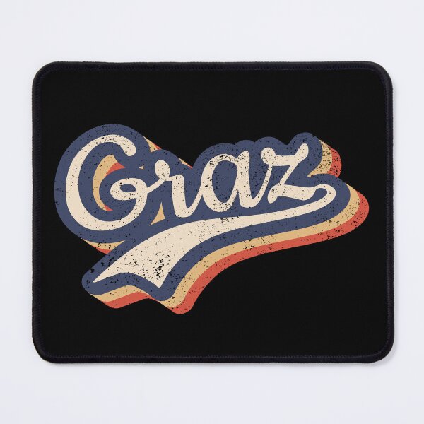 Item preview, Styria Graz vintage hippie typography designed and sold by Steiragwaund.